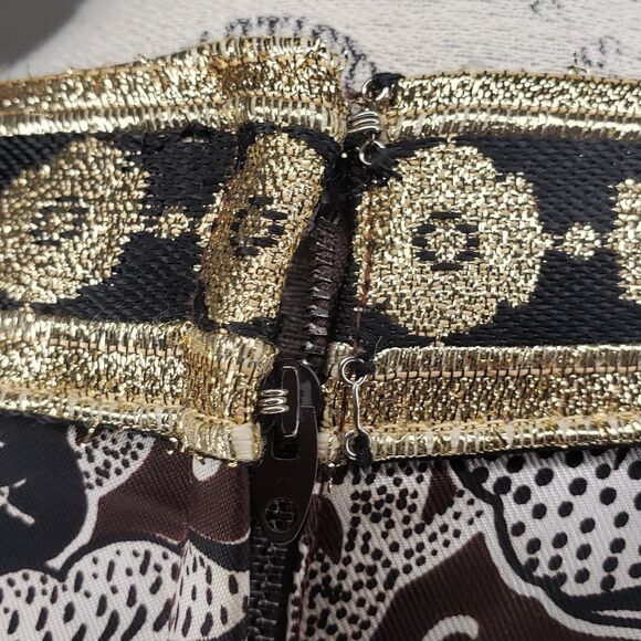 Vintage 60s Jean Varon brocade maxi dress - Picture 10 of 16